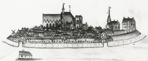 Esens im Jahr 1715